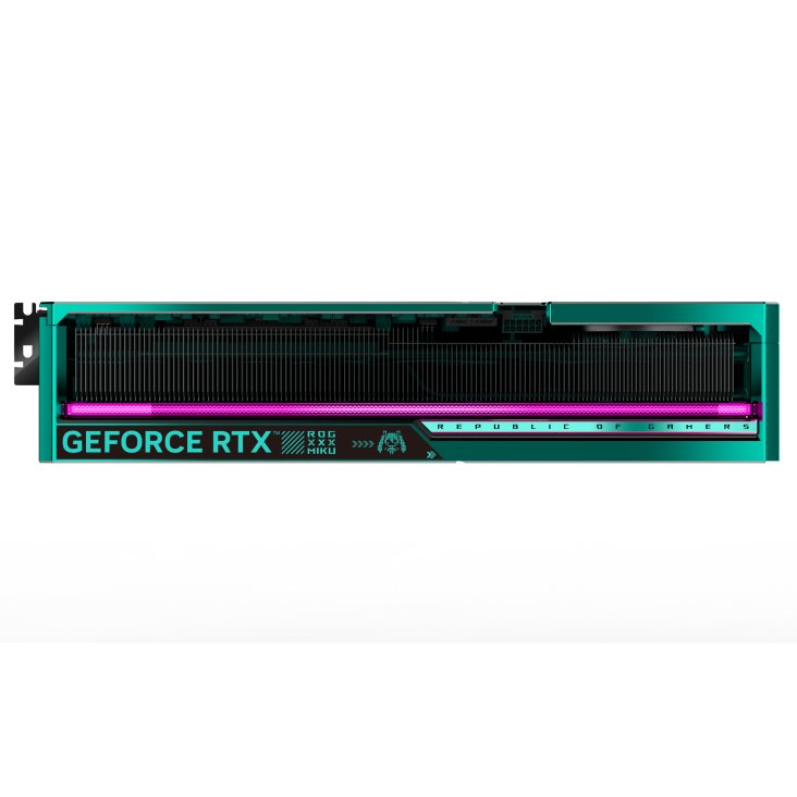 ASUS ROG Astral RTX 5080 HATSUNE MIKU OC Edition ürün görseli 2