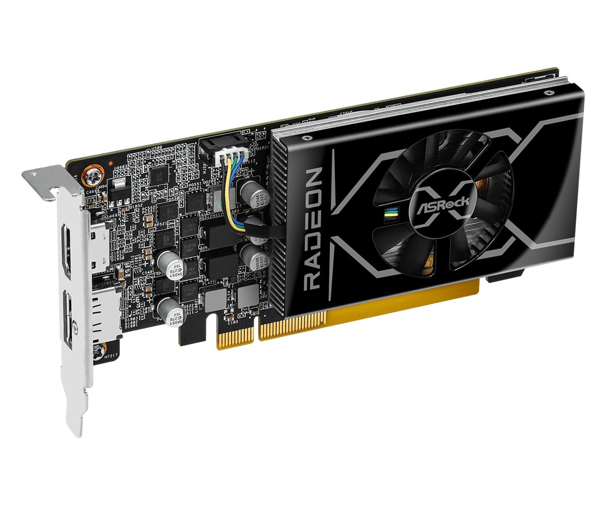 ASRock RX 6400 Low Profile ürün görseli 2