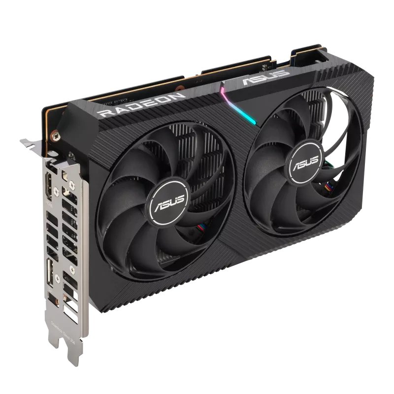 ASUS DUAL RX 6400 ürün görseli 3