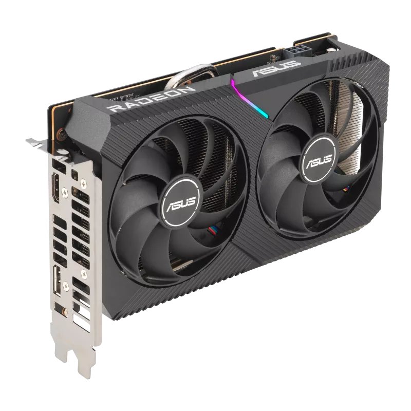 ASUS DUAL RX 6500 XT OC ürün görseli 3