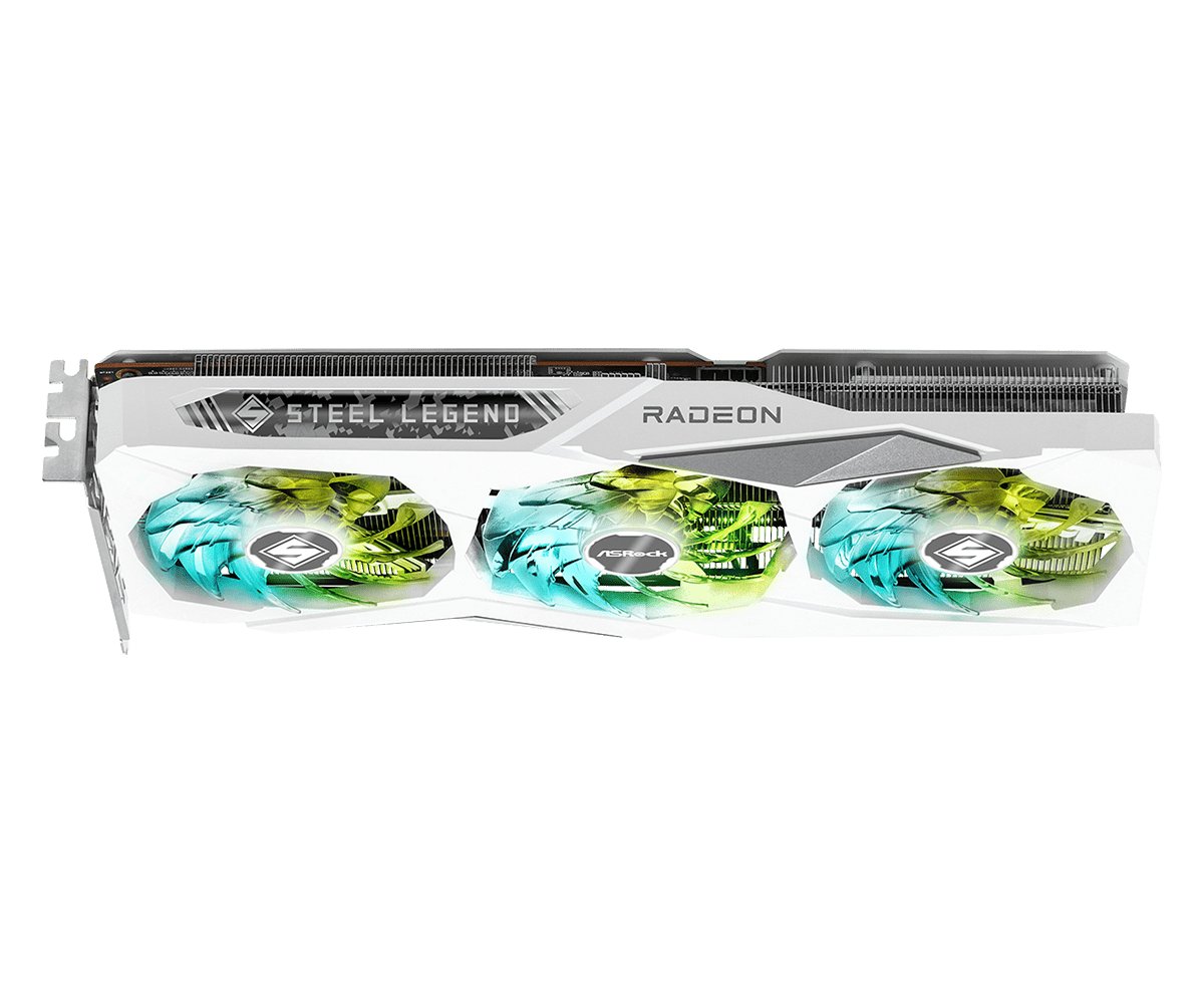 ASRock RX 6650 XT Steel Legend OC ürün görseli 2