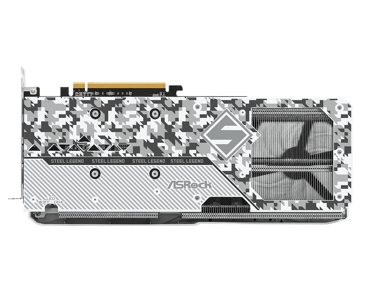 ASRock RX 7600 XT Steel Legend OC product image 4
