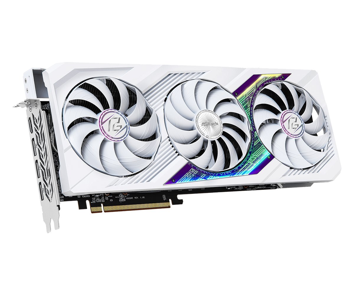 ASRock RX 7900 XT Phantom Gaming White OC ürün görseli 2