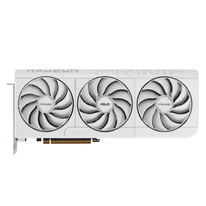 ASUS Prime RX 9070 XT White OC Edition ürün görseli
