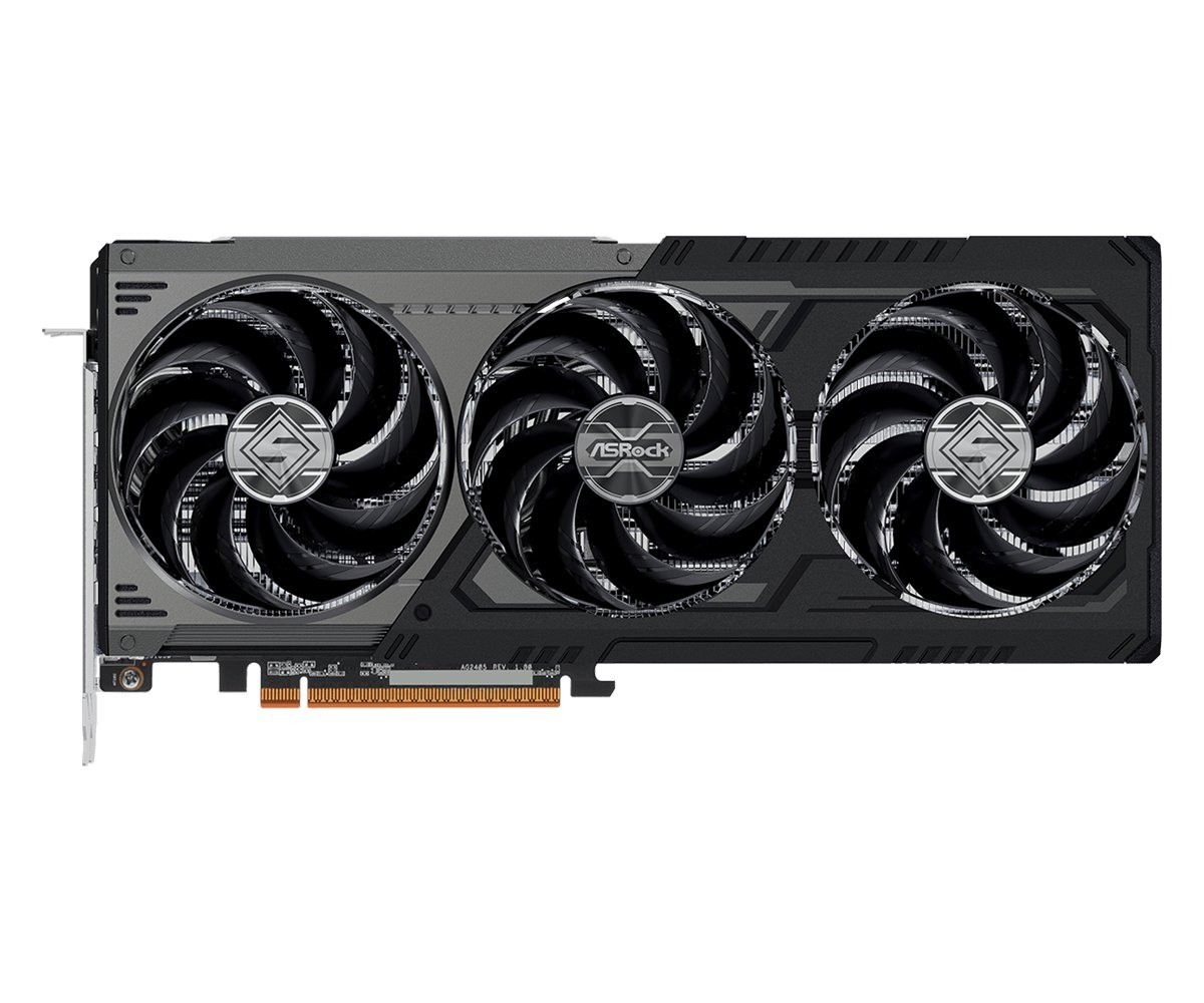 ASRock RX 9070 GRE Steel Legend Dark OC product image