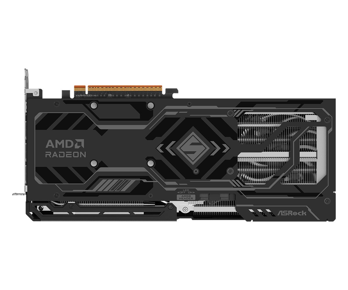 ASRock RX 9070 GRE Steel Legend Dark OC product image 4