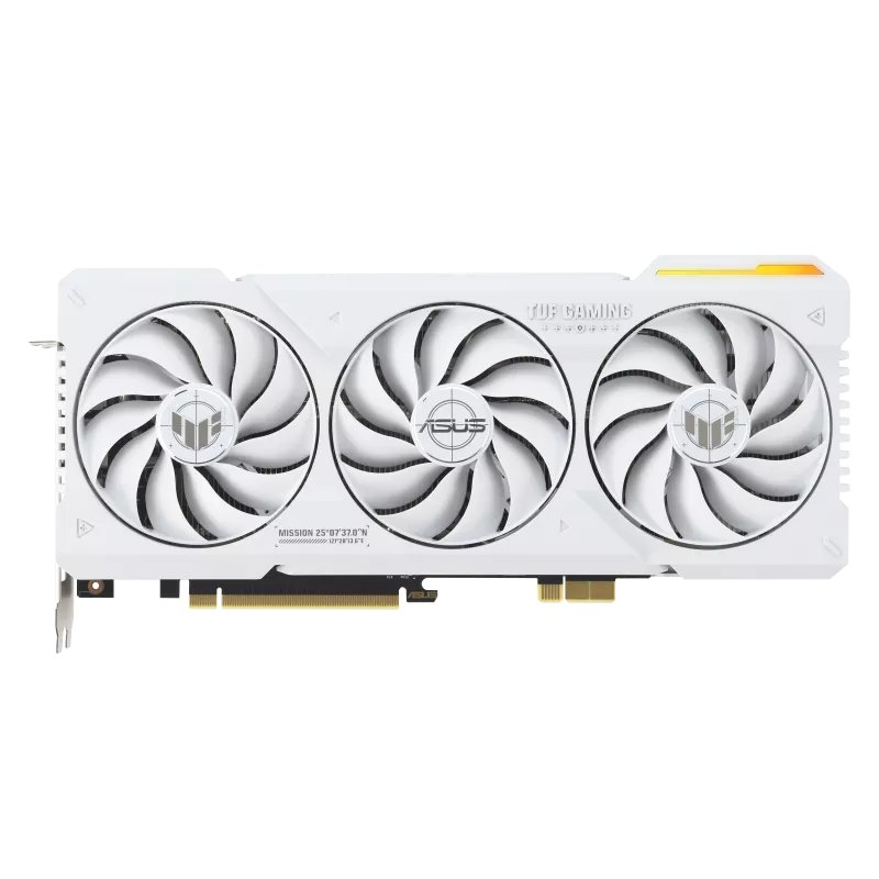 ASUS TUF RTX 4070 Ti SUPER BTF WHITE OC product image