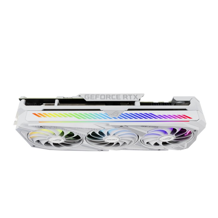 ASUS ROG STRIX RTX 3070 GAMING WHITE ürün görseli 2