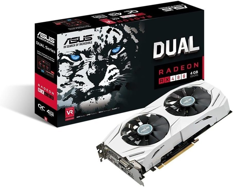 ASUS DUAL RX 480 4 GB product image