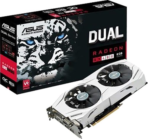 ASUS DUAL RX 480 8 GB product image