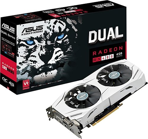 ASUS DUAL RX 480 OC 4 GB product image