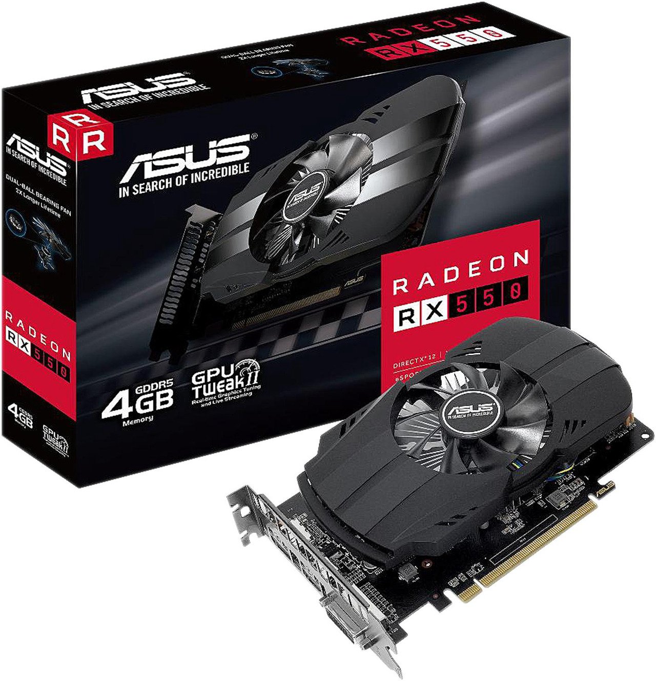 ASUS PHOENIX RX 550 M7 640SP 4 GB product image 2