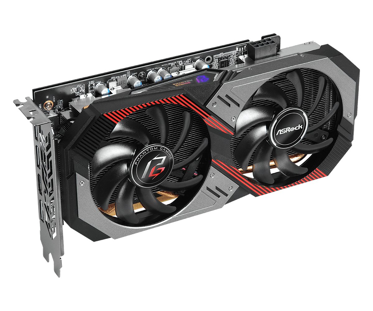 ASRock Phantom Gaming D2 RX 5600 XT OC 14Gbps product image 2