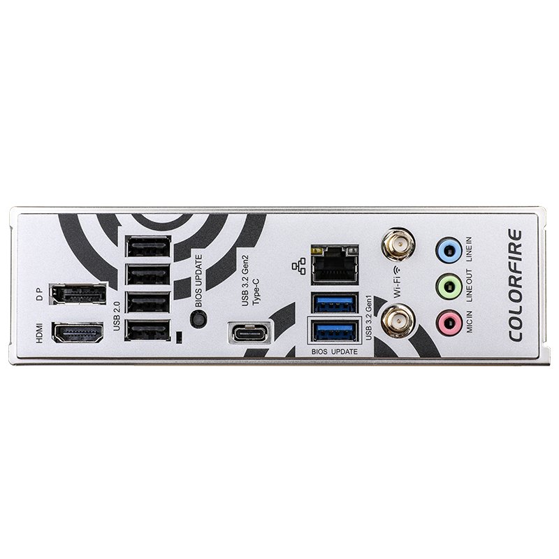 Colorful COLORFIRE B760M-MEOW WIFI D5 ORANGE V21 ürün görseli 2