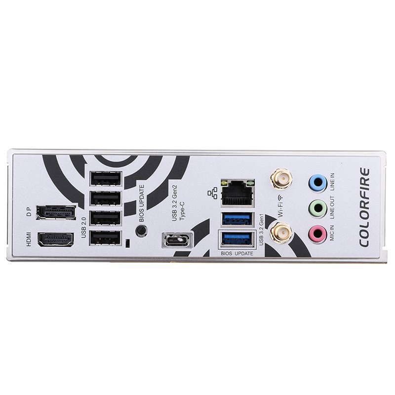 Colorful COLORFIRE B760M-MEOW WIFI D5 ORANGE ürün görseli 2