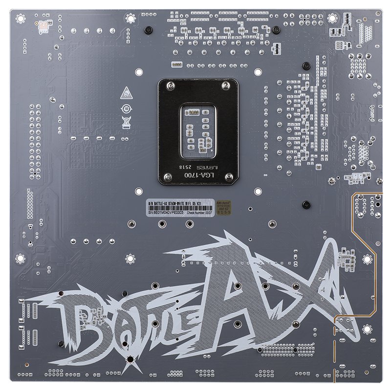Colorful BATTLE-AX B760M-WHITE WIFI D5 V21 ürün görseli 3