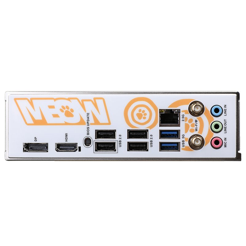 Colorful COLORFIRE B850M-A MEOW WIFI ORANGE Ver1.4 ürün görseli 2