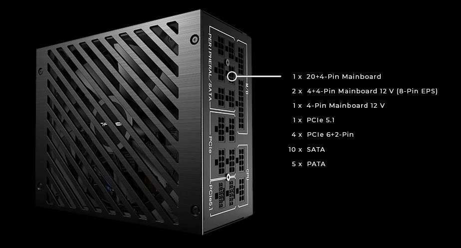 LC-Power Platinum Pro-Series LC850P2 product image 2