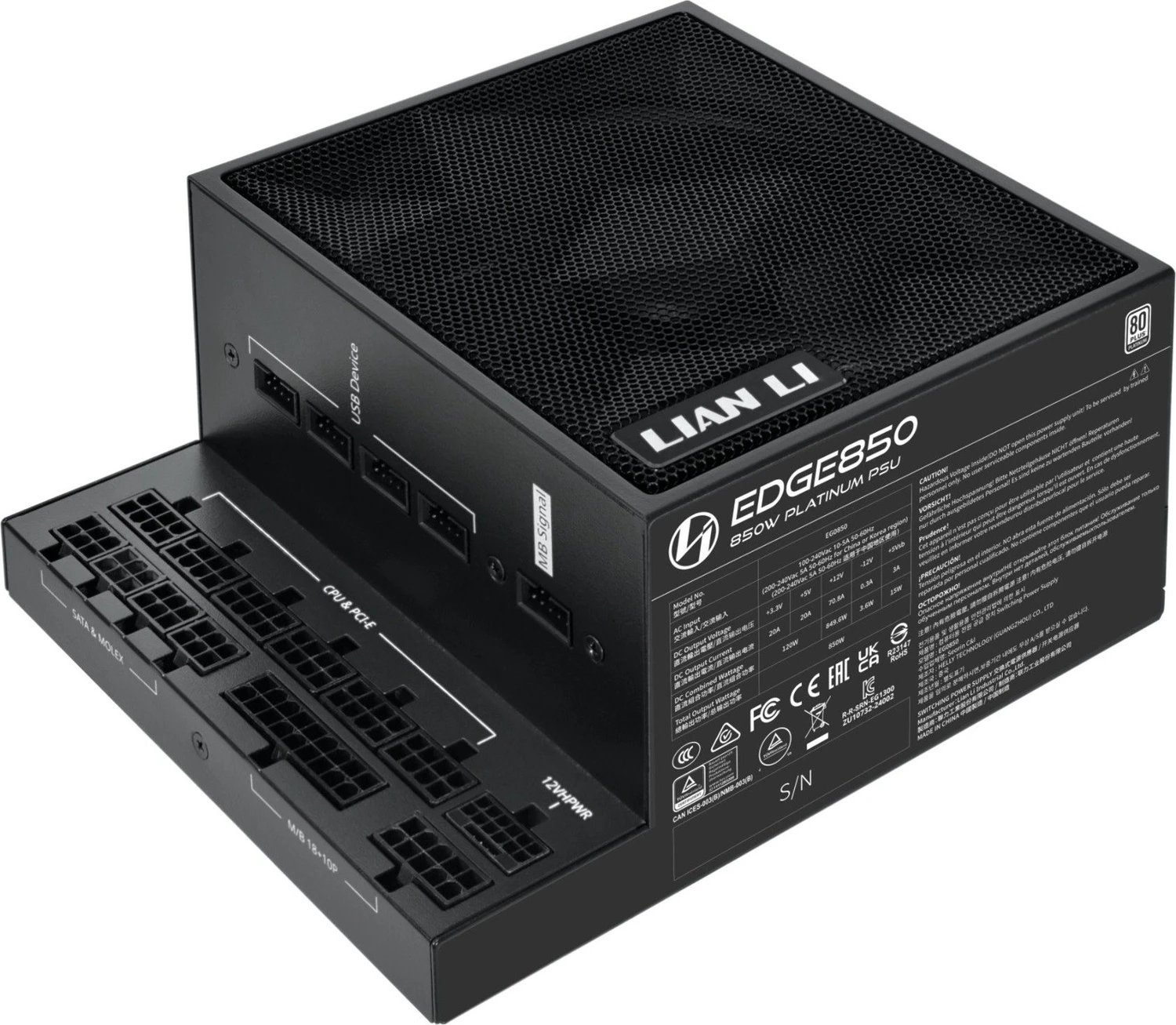 Lian Li EDGE Platinum 850 product image 2