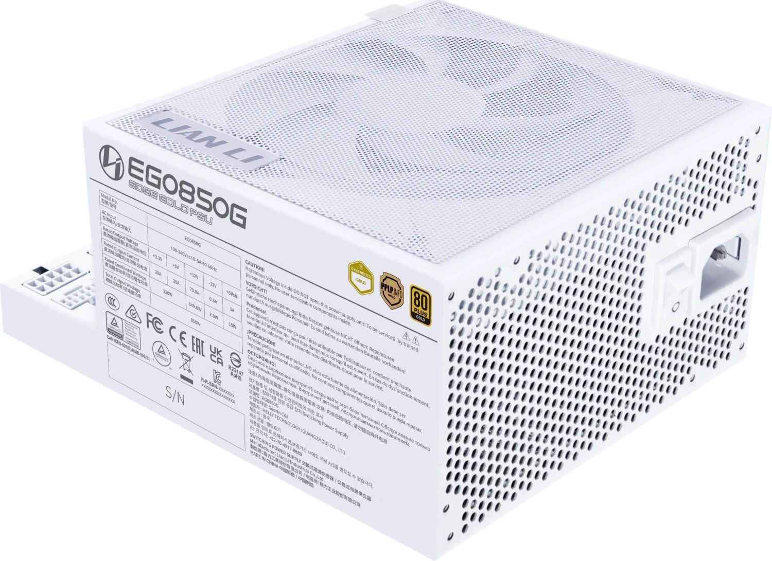 Lian Li EDGE Gold 850 ürün görseli 3