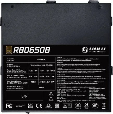 Lian Li RB 650B product image 2