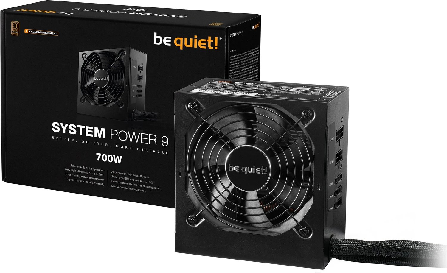 be quiet! System Power 9 CM ürün görseli 3