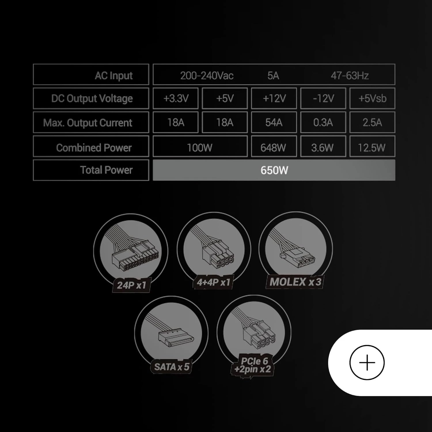 Mars Gaming MPB650SIW product image 2