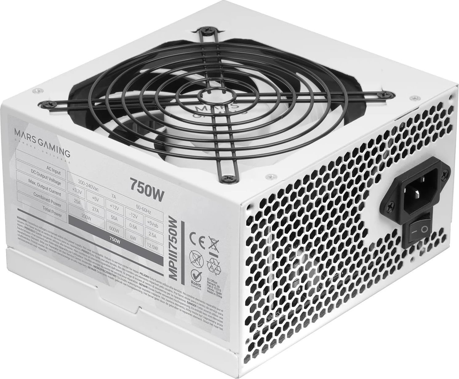 Mars Gaming MPIII750W ürün görseli