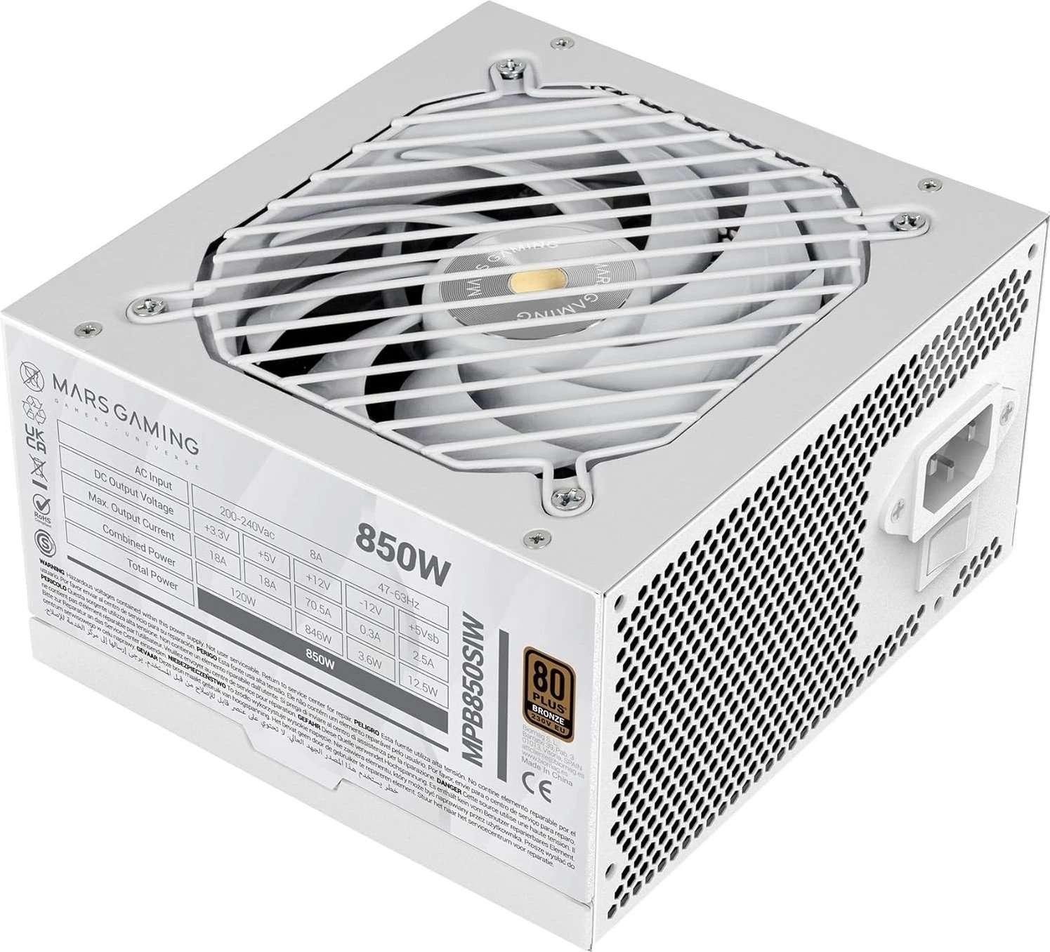 Mars Gaming MPB850SIW product image