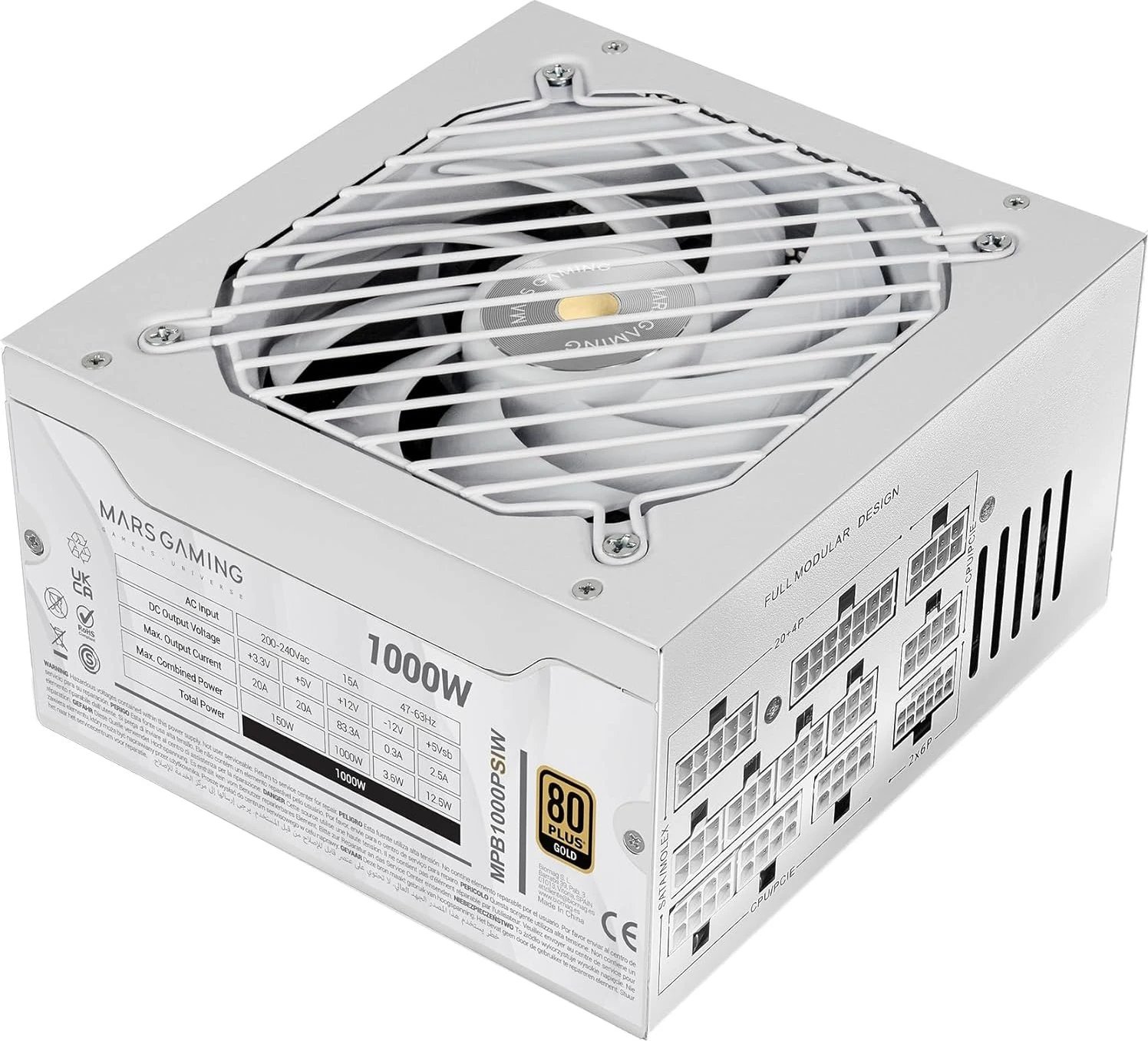 Mars Gaming MPB1000PSIW product image