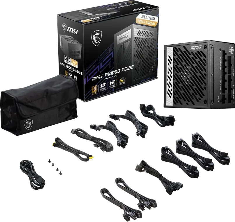 MSI MPG A1000G ürün görseli 3