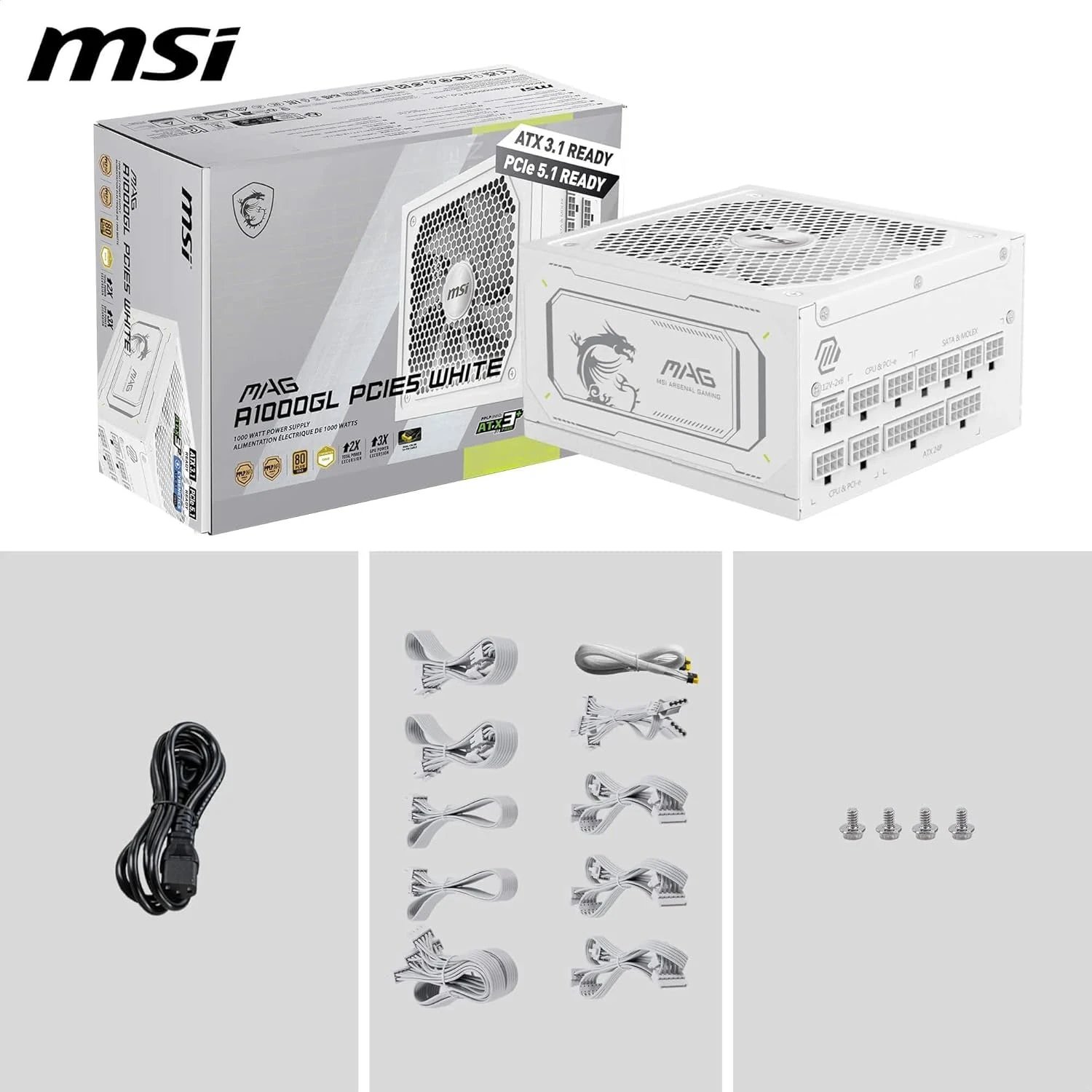 MSI MAG A1000GL ürün görseli 3