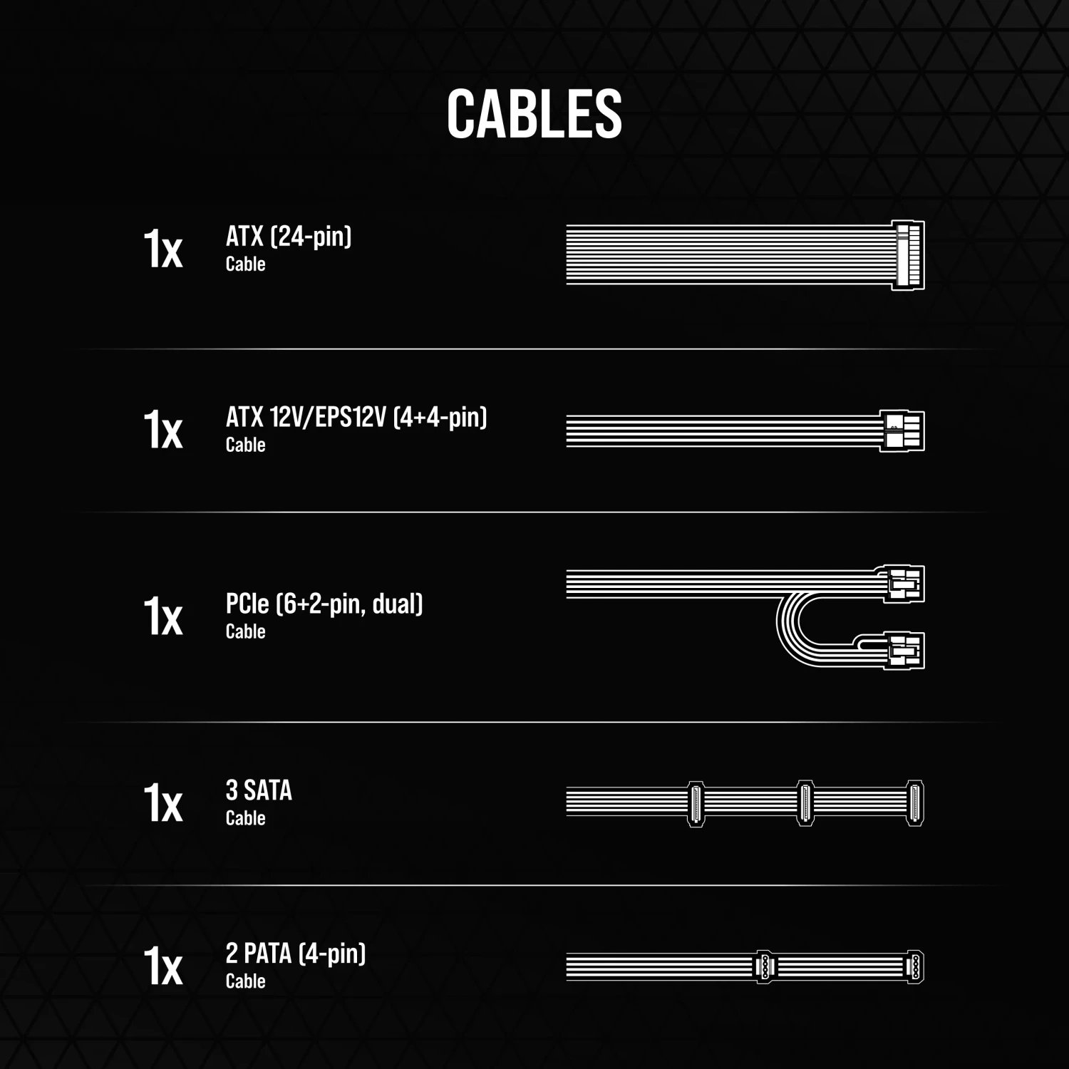 Corsair CX Series 2023 CX650 product image 3