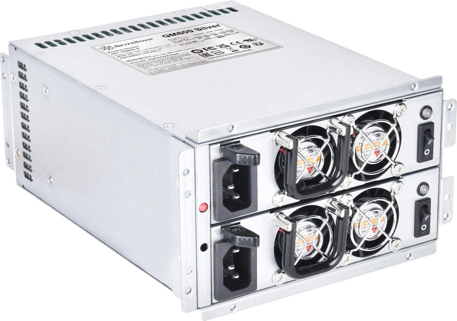 SilverStone Gemini GM600-S Silver product image