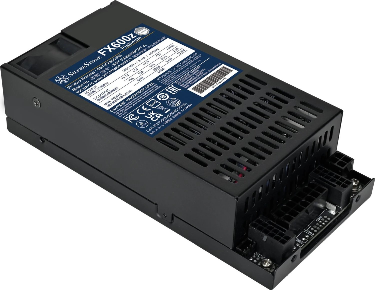 SilverStone FX600z Platinum ürün görseli