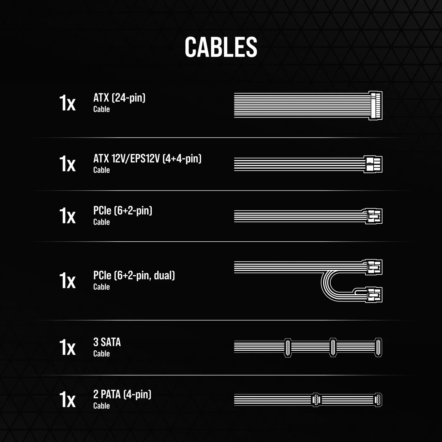 Corsair CX Series 2023 CX750 ürün görseli 3