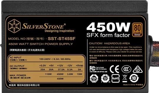 SilverStone SFX Series ST45SF ürün görseli 2