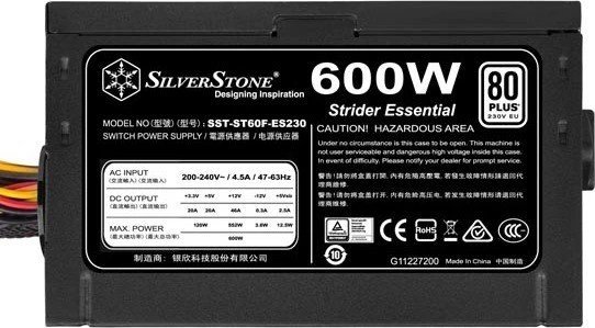 SilverStone Strider Essential Series ürün görseli 2