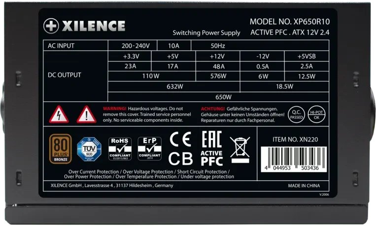 Xilence Gaming Series XP650R10 product image 2