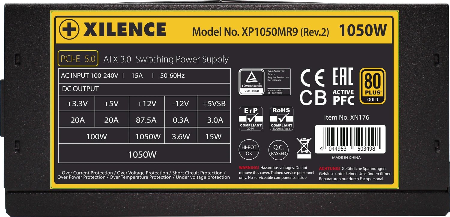 Xilence Performance X+ Modular XP1050MR9.2 ürün görseli 3