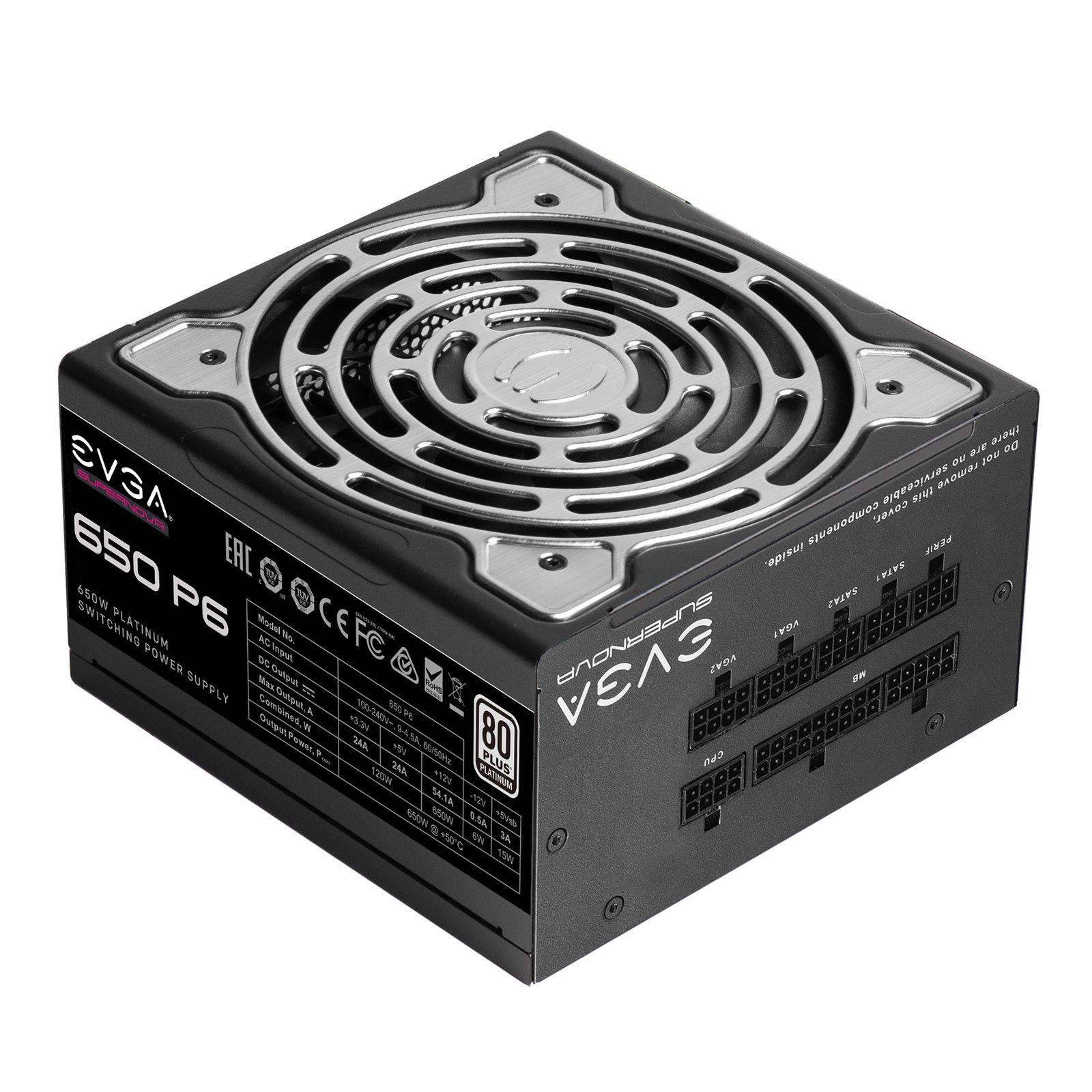EVGA SuperNOVA 650 P6 product image