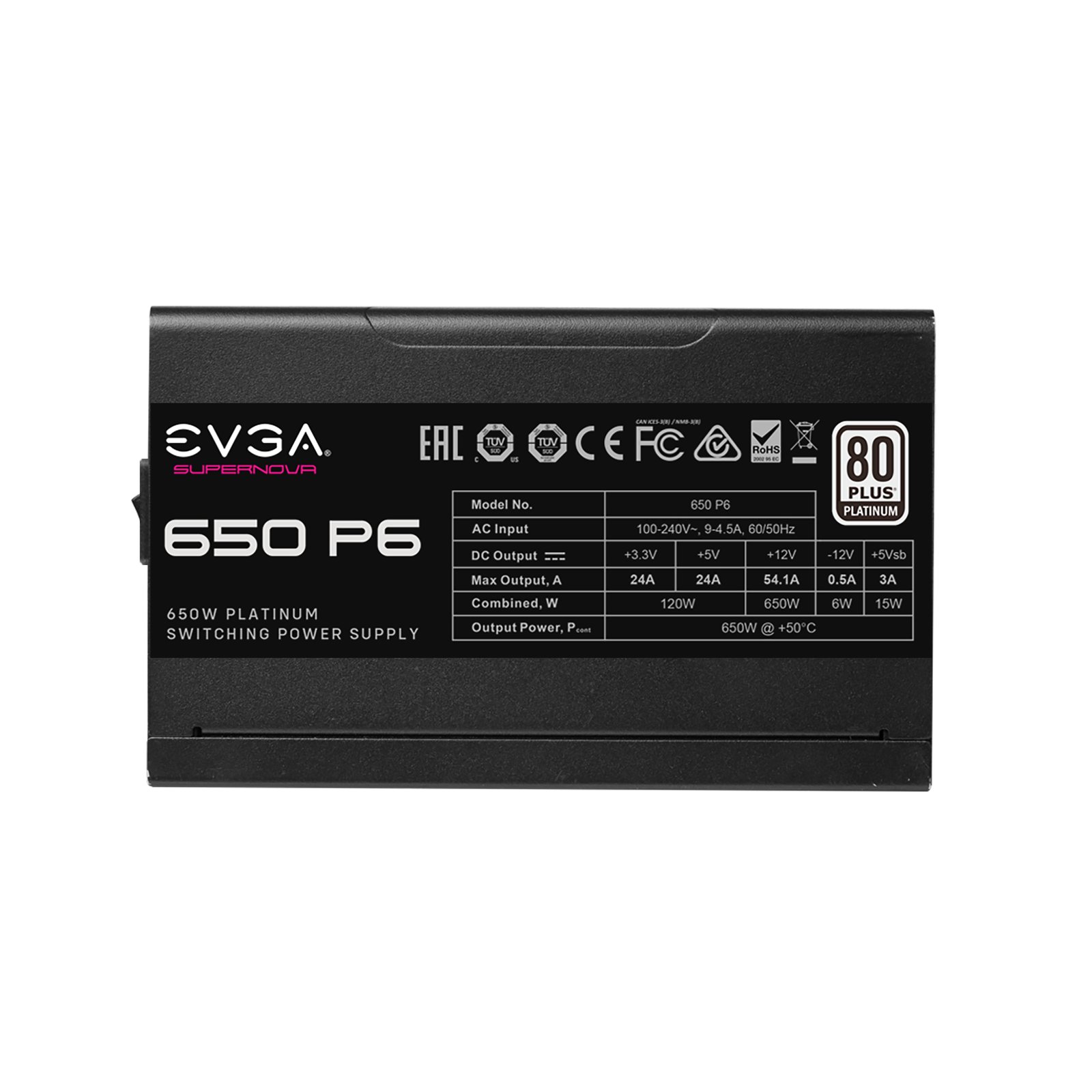 EVGA SuperNOVA 650 P6 product image 4