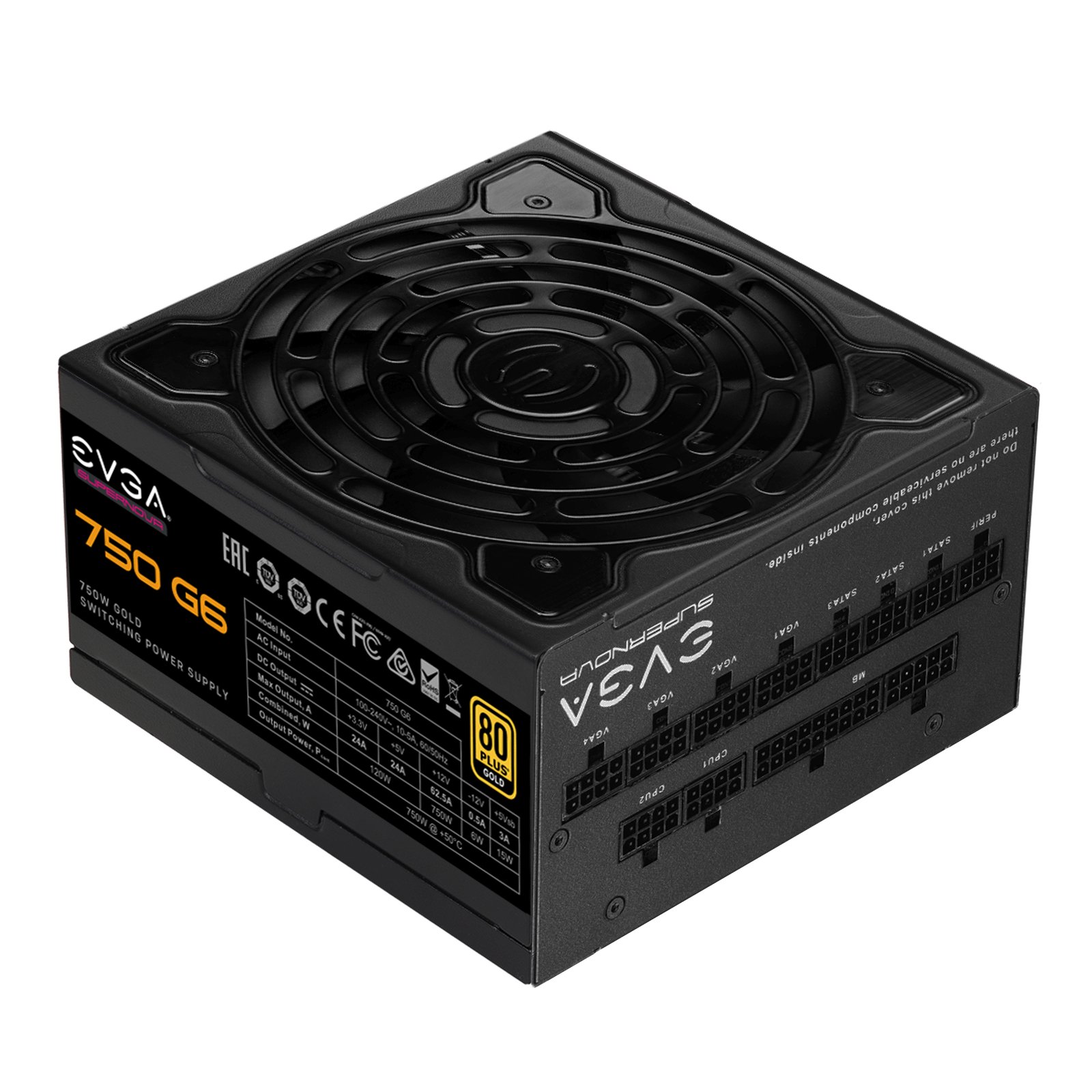 EVGA SuperNOVA 750 G6 product image