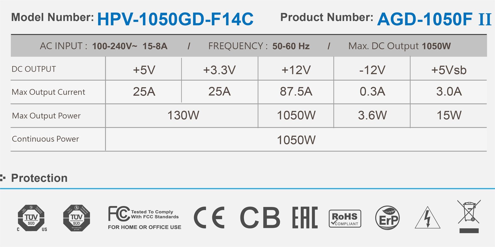 High Power AGD-1050F II ürün görseli 2