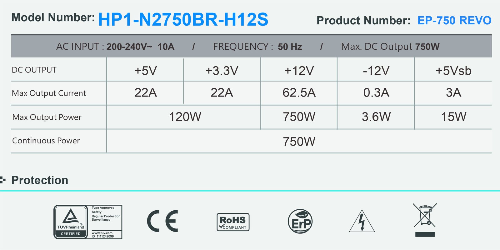 High Power EP-750 REVO ürün görseli 2