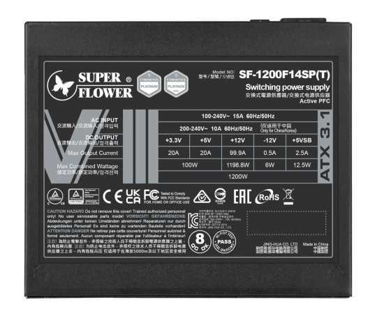 Super Flower Leadex VIII Platinum PRO ürün görseli 3