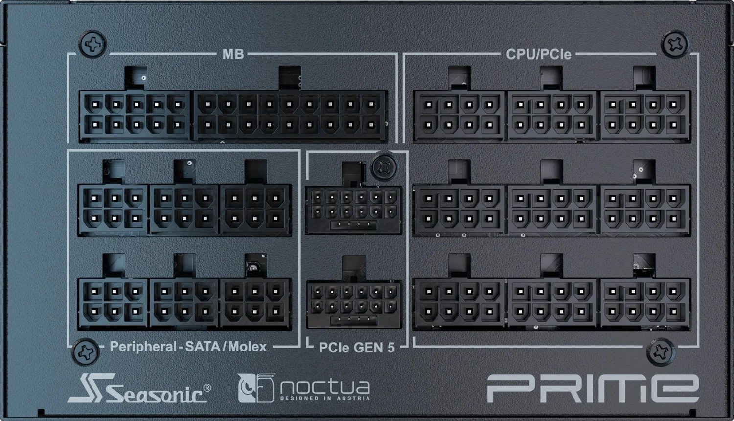 Seasonic Prime TX-1600 Noctua Edition product image 3