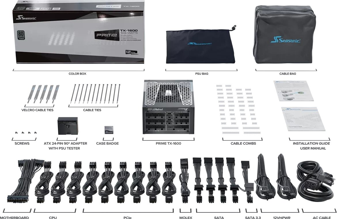 Seasonic Prime PX-1600 product image 2