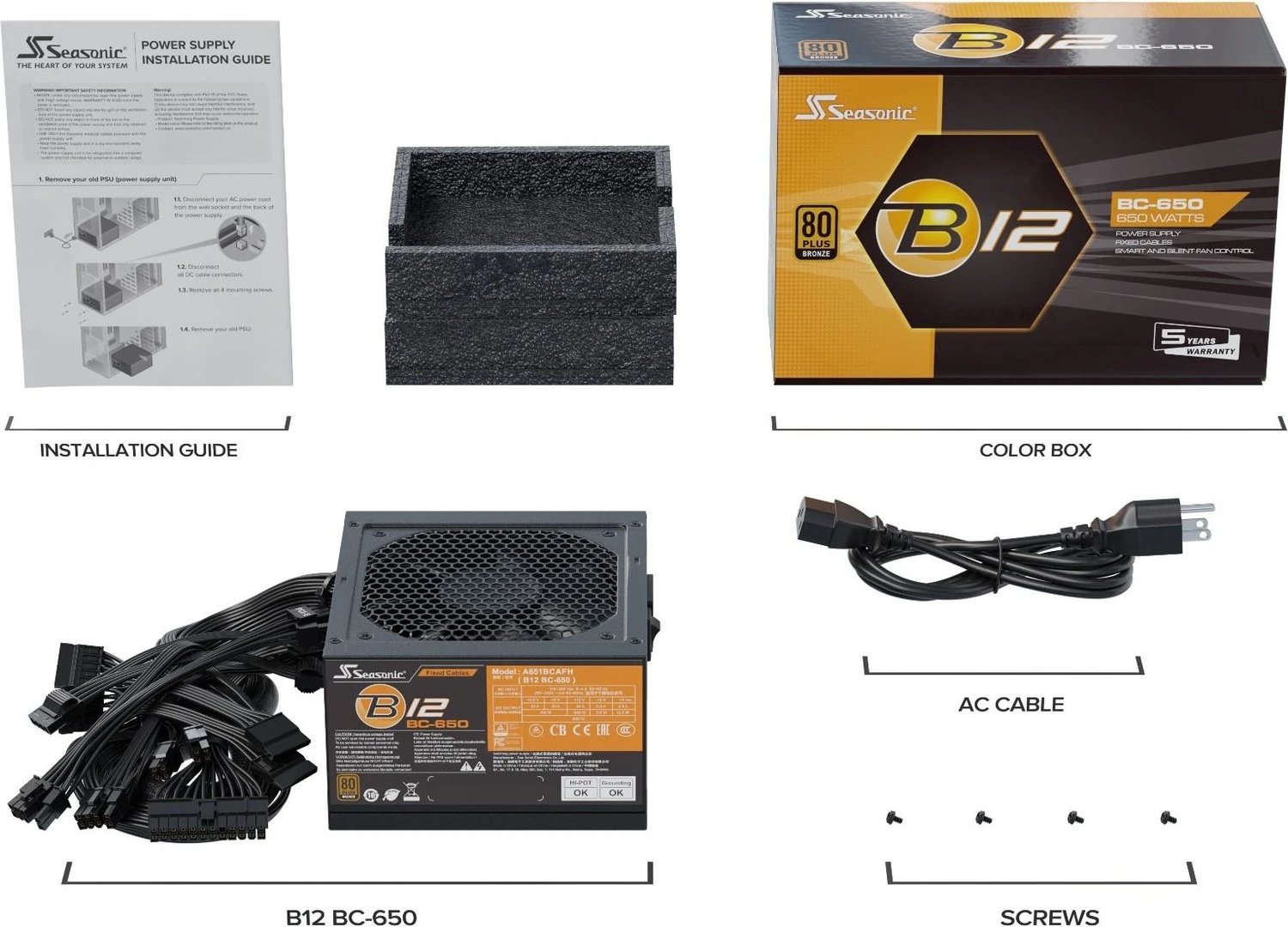 Seasonic B12 BC ürün görseli 2