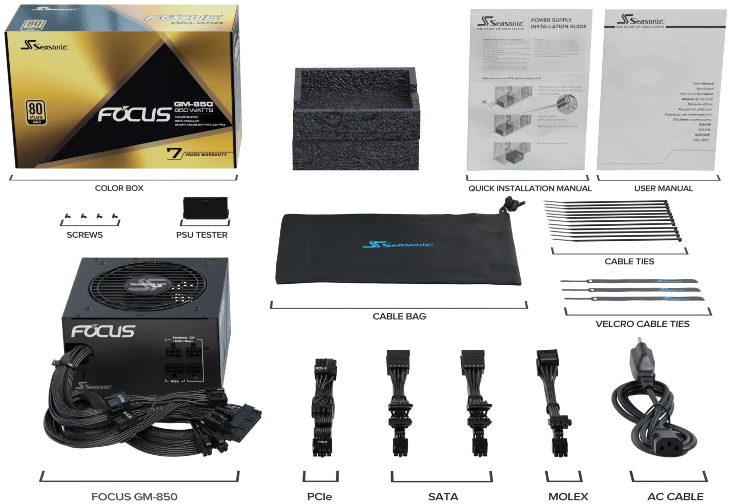 Seasonic Focus GM ürün görseli 2